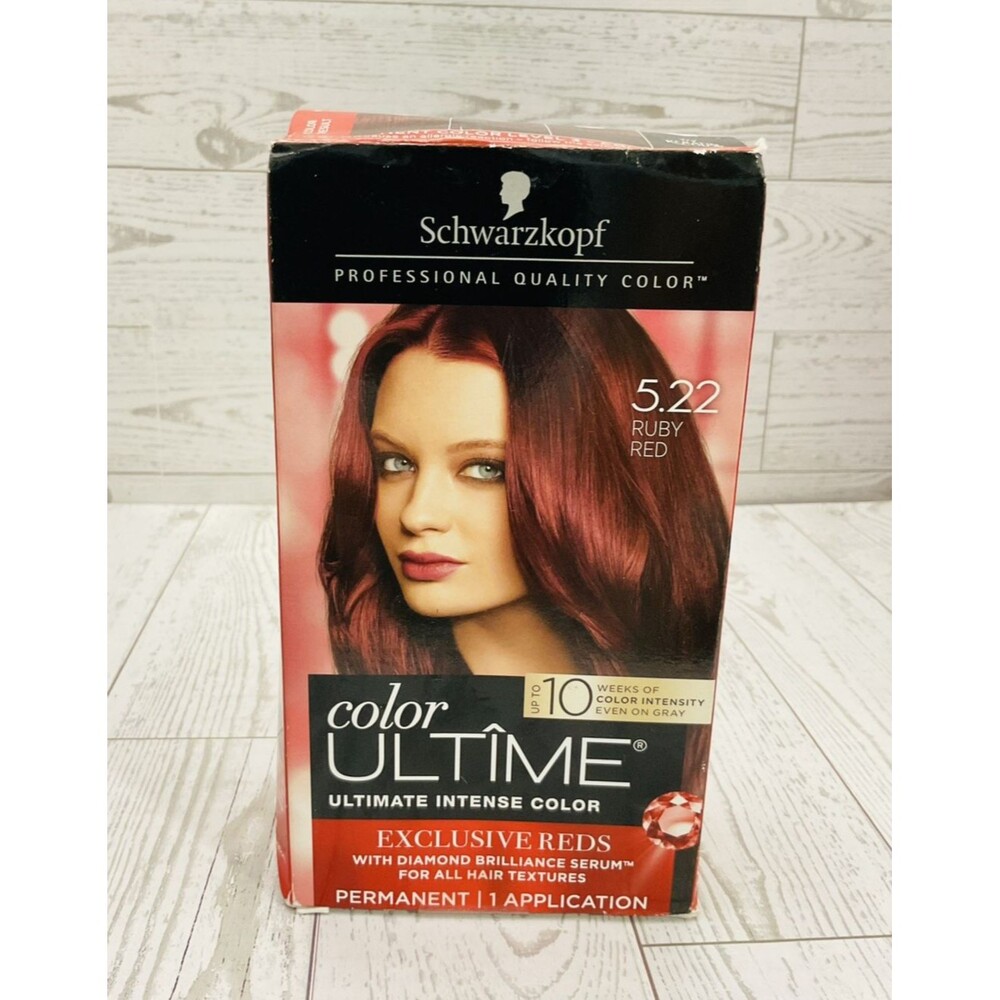 Schwarzkopf Color Ultime Permanent Hair Color 5.22 Ruby Red